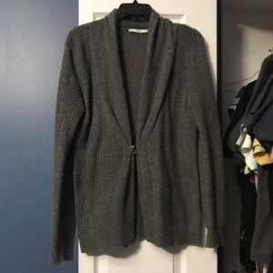 Sioni Gray Long Sleeve Cardigan